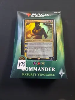 MTG: 2018 Commander Deck: Nature’s Vengeance - NiB 630509632244 - Image 1