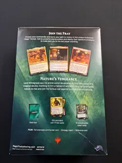 MTG: 2018 Commander Deck: Nature’s Vengeance - NiB 630509632244 - Image 2