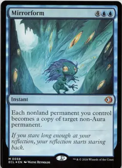 Mirrorform - FOIL - M Lorwyn Eclipsed 59 - MTG - Image 1