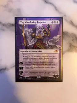 The Wandering Emperor (Borderless) Kamigawa: Neon Dynasty Regular - Image 1
