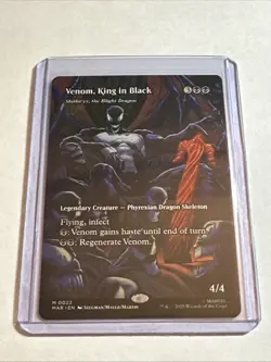 Venom, King in Black Skithiryx, the Blight Dragon (Borderless) Marvel MTG SPM - Image 3