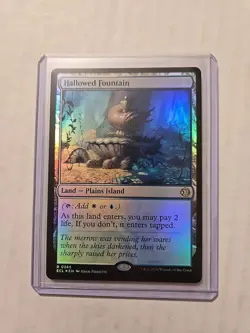 Hallowed Fountain (Foil) - Lorwyn Eclipsed - NM - Rare - Land - Image 1