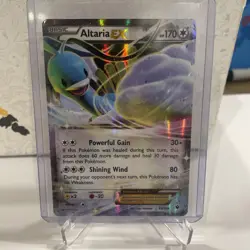 2016 Pokemon Fates Collide #83 Altaria EX Full Art NM to Mint Condition - Image 1