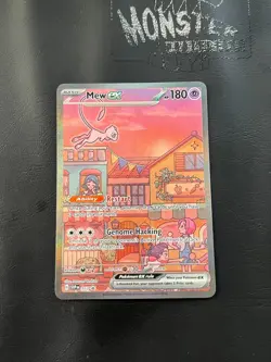POKEMON MEW EX 053 PROMO SCARLET & VIOLET BLACK STAR PROMOS - Image 1