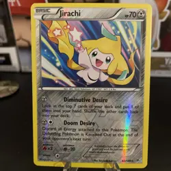 Jirachi - 42/108 - Pokemon Roaring Skies XY Reverse Holo Rare Card - Image 1