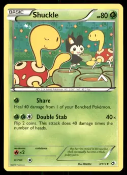 Pokemon TCG Pokemon Shuckle Shuckle Uncommon Regular - Image 1