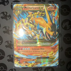 Pokemon TCG M Charizard EX Holo Ultra Rare Card 107/106 2014 - Image 1