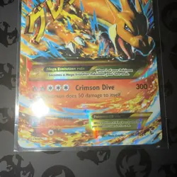 Pokemon TCG M Charizard EX Holo Ultra Rare Card 107/106 2014 - Image 2