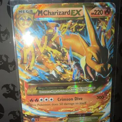 Pokemon TCG M Charizard EX Holo Ultra Rare Card 107/106 2014 - Image 3