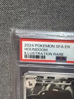 2024 POKEMON SFA EN SHROUDED FABLE 066 HOUNDOOM ILLUSTRATION RARE PSA 10 - Image 2