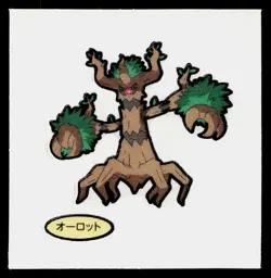 Trevenant Daiichi Deco Bread Sticker Pokemon Japanese Lightly Played - Image 1
