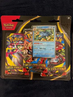 -Set of 2- [Psyduck/Golduck] 3-Pack Blister Mega Evolution ME01 Pokemon TCG - Image 2
