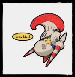 Escavalier Daiichi Deco Bread Sticker Pokemon Japanese Lightly Played - Image 1