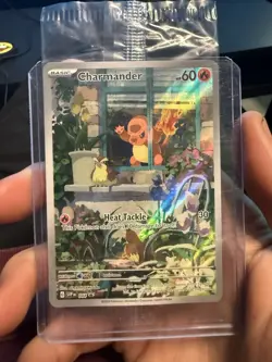 Charmander 044 SVP Obsidian Flames ETB Promo Rare Holo Pokemon TCG NM/M SEALED - Image 1