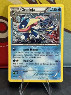 Pokemon TCG - 2016 Greninja XY162 - Black Star Promo Cosmos Holo - Mint - Image 1