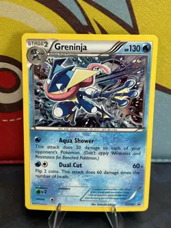 Pokemon TCG - 2016 Greninja XY162 - Black Star Promo Cosmos Holo - Mint - Image 3