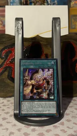Emblema Oath MP24-EN146 1st Ed Secret Rare Yu-Gi-Oh! Pack Fresh NM/M FAST SHIP - Image 1