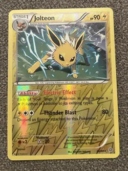 Jolteon 26/98 Ancient Origins Reverse Holo Rare Pokemon Card - Image 1