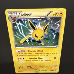 Pokemon Jolteon Holo Rare 26/98 XY Ancient Origins English 2015 TCG LP - Image 3