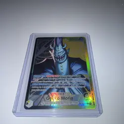 One Piece TCG OP14-080 Gecko Moria Leader Alt Art Englisch NM - Image 1