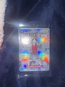 One Piece CCG Monkey.D.Luffy BVB x One Piece Match Day '25 - Image 1