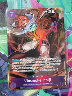 Vinsmoke Ichiji Alt Art OP06-061 - Wings Of The Captain - One Piece TCG - Image 1
