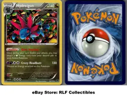 2014 Pokemon, XY Phantom Forces Promos, #74/119 Hydreigon, Cosmos Holo Rare (c) - Image 1