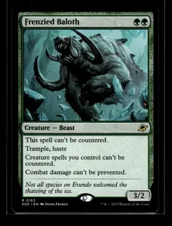 FRENZIED BALOTH Edge of Eternities #183 EOE(NM+)(MTG) - Image 1
