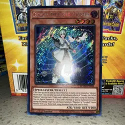 Crowley, the Gifted Magistus 1st Edition Secret Rare Card BLMM-EN044 Yu-Gi-Oh! - Image 1