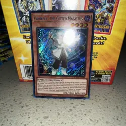 Crowley, the Gifted Magistus 1st Edition Secret Rare Card BLMM-EN044 Yu-Gi-Oh! - Image 3
