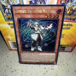 Crowley, the Gifted Magistus 1st Edition Secret Rare Card BLMM-EN044 Yu-Gi-Oh! - Image 5