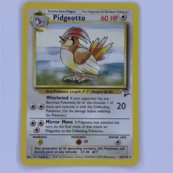 Pidgeotto 28/130 Base Set 2 Non-Holo Regular Rare Pokemon Card TCG - Image 1