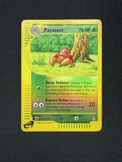 Parasect 27/147 Reverse Holo Rare Aquapolis Pokemon Card - LP - Image 1