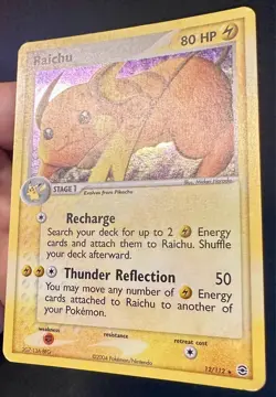 Raichu 12/112 2004 EX FireRed & LeafGreen Pokemon Card TCG Holo Rare - Lp/Mp - Image 3