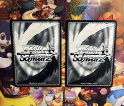 Weiss Schwarz TCG Bunny Girl Senpai - Going First / Second Promo Cards - Image 4