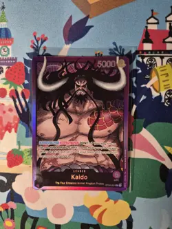 One Piece Card Game Kaido - ST04-001 - Leader - English - Near Mint - Image 1