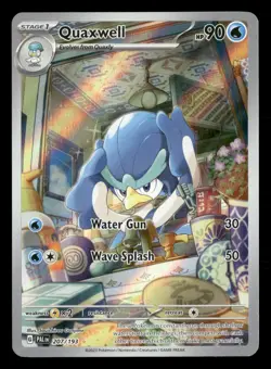 Quaxwell - 207/193 - Illustration Rare - Paldea Evolved - Pokemon Card - NM/M - Image 1