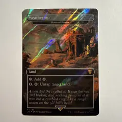 Weathertop - Deserted Temple (Surge Foil) Commander: the Lord of the Rings - Image 1