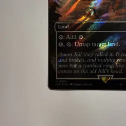 Weathertop - Deserted Temple (Surge Foil) Commander: the Lord of the Rings - Image 5