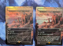 2 Weathertop Magic The Gathering Lord Of The Rings Foil Deserted Temple - Image 1