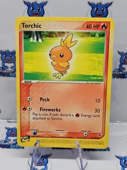 Torchic - 73/109 - Pokemon EX Ruby and Sapphire LP - Image 2