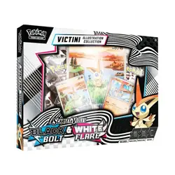 Pokemon Scarlet & Violet Unova Victini Illustration Collection Box - Image 1
