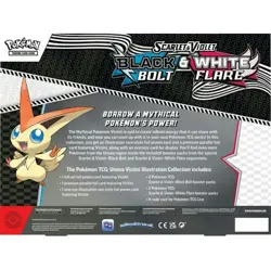 Pokemon Scarlet & Violet Unova Victini Illustration Collection Box - Image 2