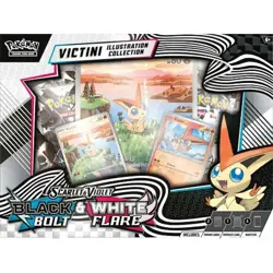 Pokemon Scarlet & Violet Unova Victini Illustration Collection Box - Image 3