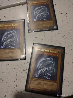 *** BLUE EYES WHITE DRAGON *** ULTRA RARE SDK-001 ORIGINAL (PLAYED) YUGIOH! - Image 4