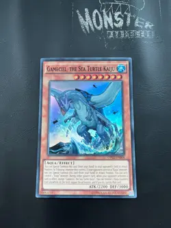 YUGIOH GAMECIEL, THE SEA TURTLE KAIJU SUPER RARE OP02-EN004 - Image 1