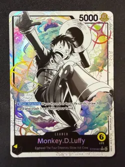 One Piece | Monkey.D.Luffy Alt Art Leader ST29-001 Egghead Starter Deck NM+ - Image 1