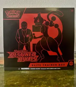 Pokemon TCG Scarlet & Violet Destined Rivals Elite Trainer Box ETB New Sealed - Image 1