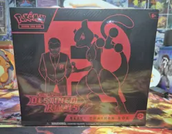 Destined Rivals Scarlet & Violet Pokemon TCG Sealed Elite Trainer Box ETB - Image 1