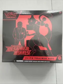 Pokemon TCG Scarlet & Violet Destined Rivals ETB Elite Trainer Box - New Sealed - Image 1